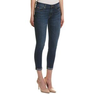 Hudson Jeans 26 Harkin Matchmaker Super‎ Skinny Cuff Crop MMKR